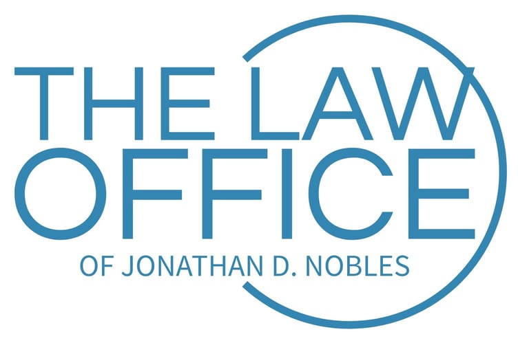 The Law Office of Jonathan D. Nobles logo