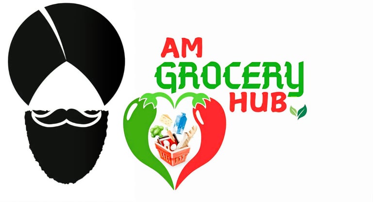 AM GROCERY HUB  logo