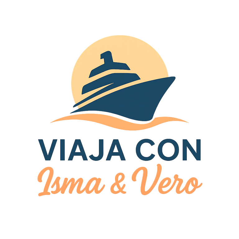 viaja con isma y vero logo
