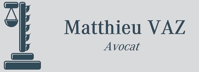 Matthieu Vaz, Avocat à la Cour, Amiens logo