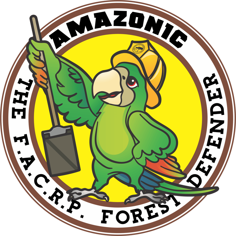 Amazonic the Forest Defender character illustration