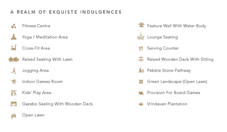 Amenities The Presidence Khar West, Kumar Vibe The Presidence, Vibe Realty Khar West