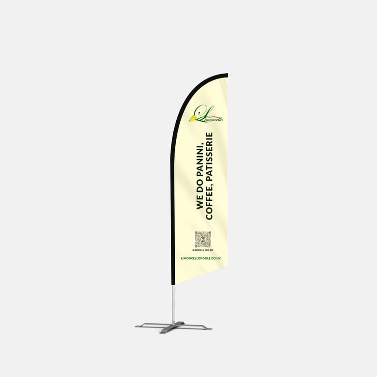 feather flag design