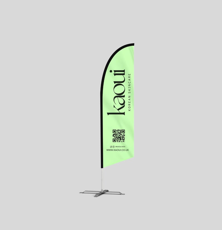 feather flag design