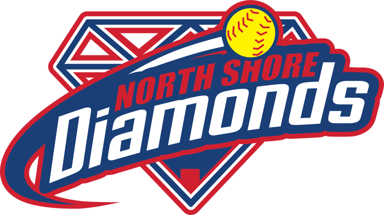 North Shore Diamonds Fastpitch logo