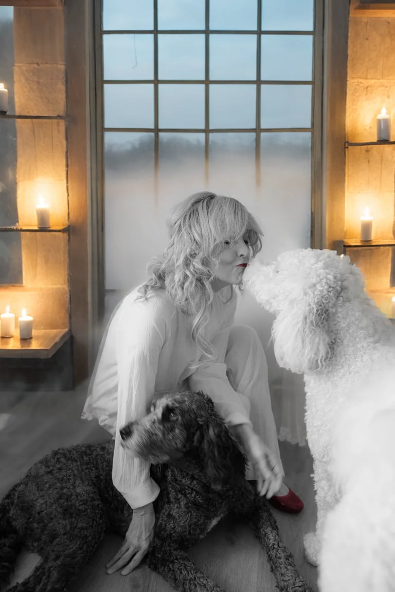 melissa joy with lani and bella