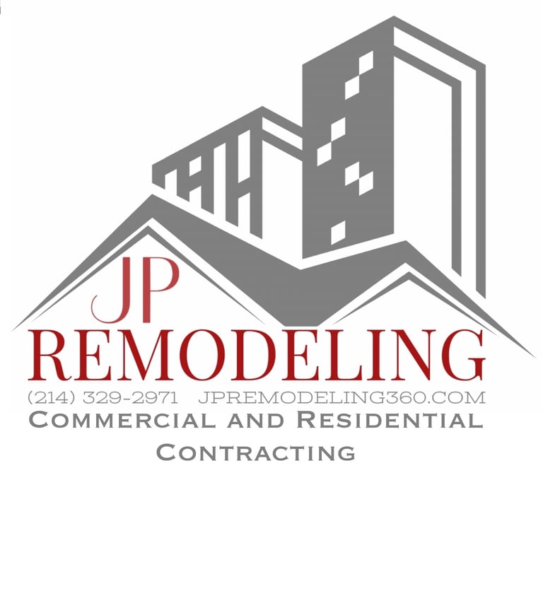 JP REMODELING                      REPARS, ADDITIONS, REMODELS & CONSTRUCTION  CONTRACTORS  logo