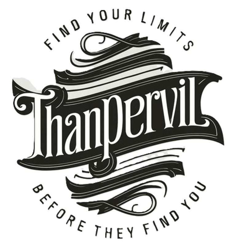 Thanpervil. Find your limits before they find you logo