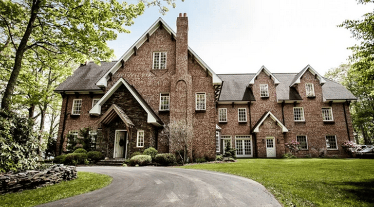 Twickenham House wedding venue, Blue Ridge Mountain wedding painting