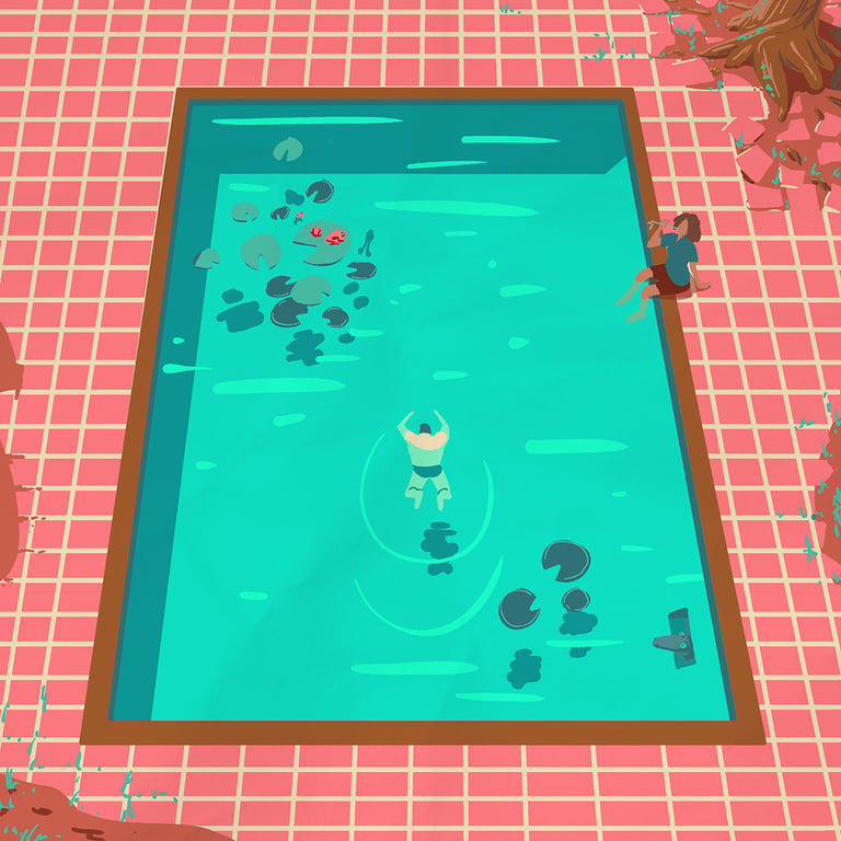 'Back to the Pool' - Illustration by Ben Harley