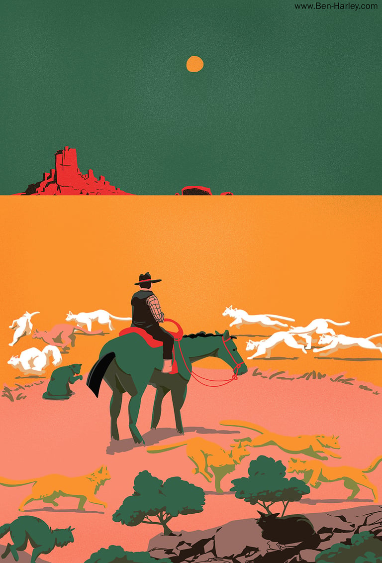 'I'm a Herder' - Illustration by Ben Harley