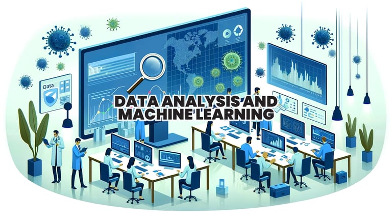 data analysis predictions with machine learning for public health