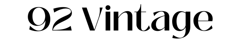 shop thời trang nữ secondhand online 92 Vintage logo