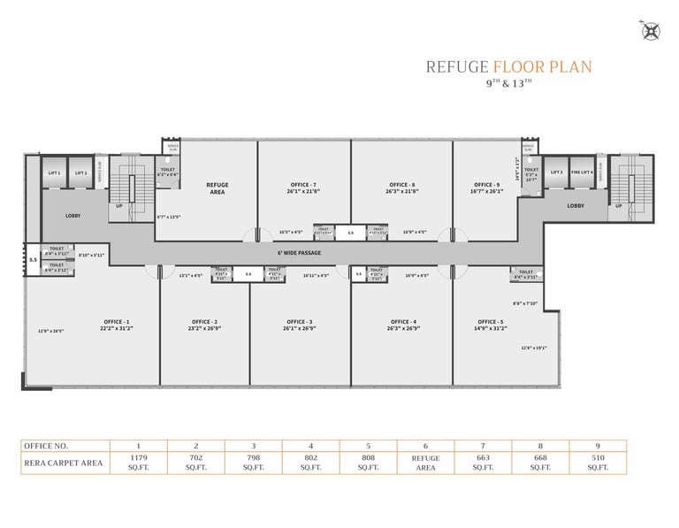 FLOOR PLAN MARUTI SQUARE
