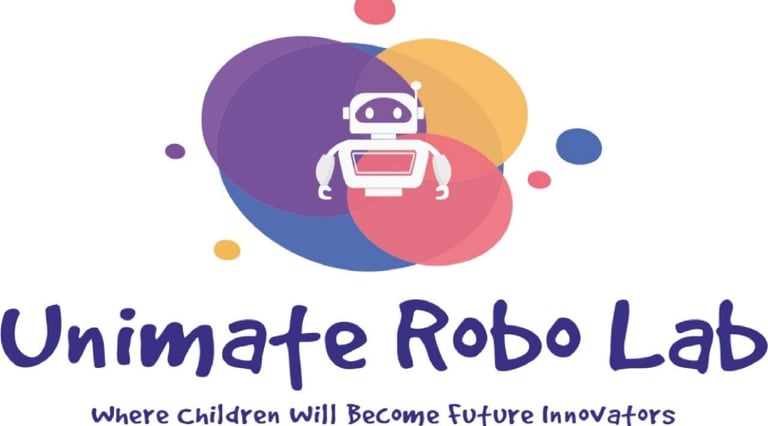 Robotic Lab Setup in School: Unimate Robo Lab logo