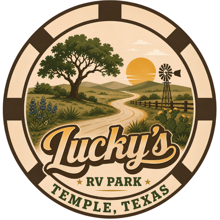 LUCKY'S RV PARK logo