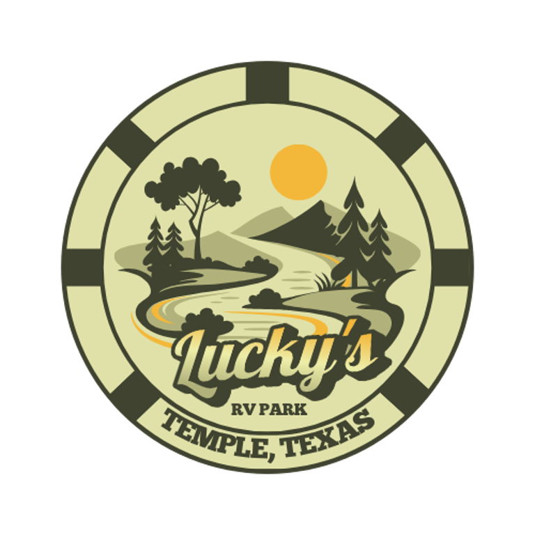 LUCKY'S RV PARK logo