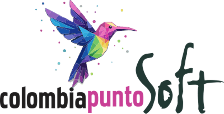 ColombiaPuntoSoft: We listen to your IDEA, We generate SOLUTIONS logo