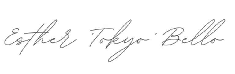 esthertokyobello logo