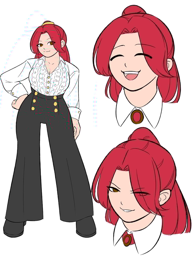 Character sheet of original character Clair by WeirdoTime (Griffin Hanosh)