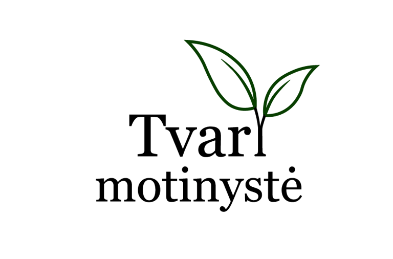 Tvari motinystė logo