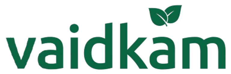 Krushivaidam prakrutik farm logo