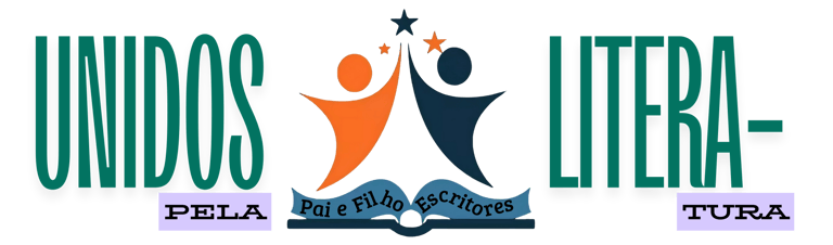 Pai e Filho escritores logo