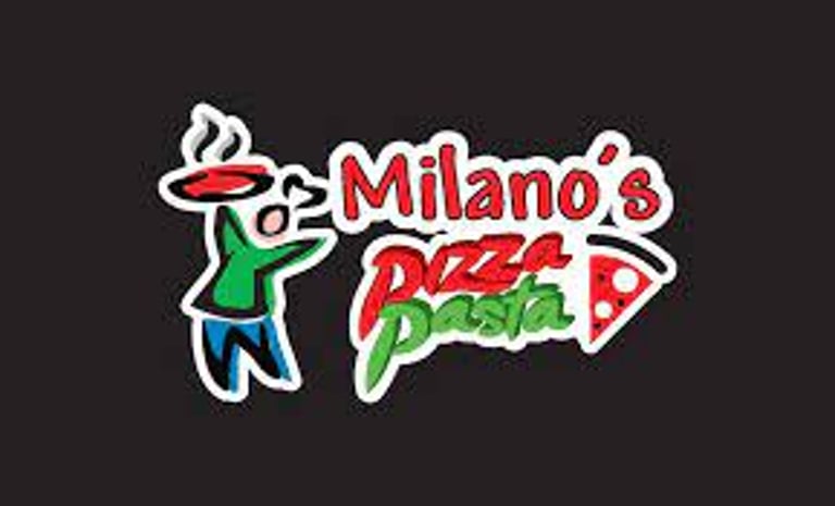 Milanos Pizza logo