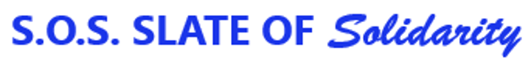 S.O.S. - Slate of Solidarity logo