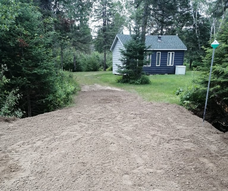 house and driveway