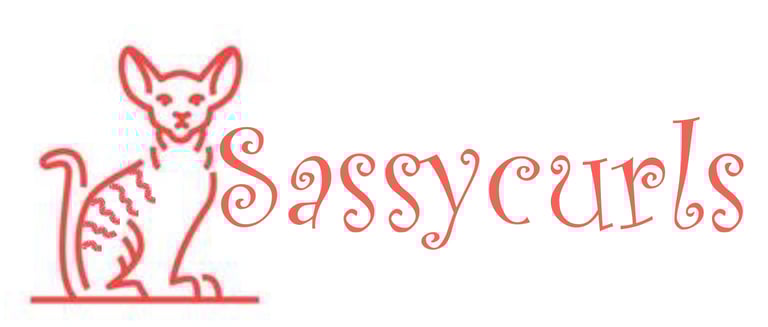 Sassycurls Cornish Rex logo