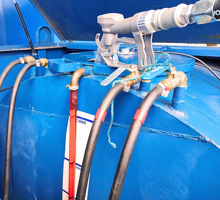 abastecimento de geradores diesel