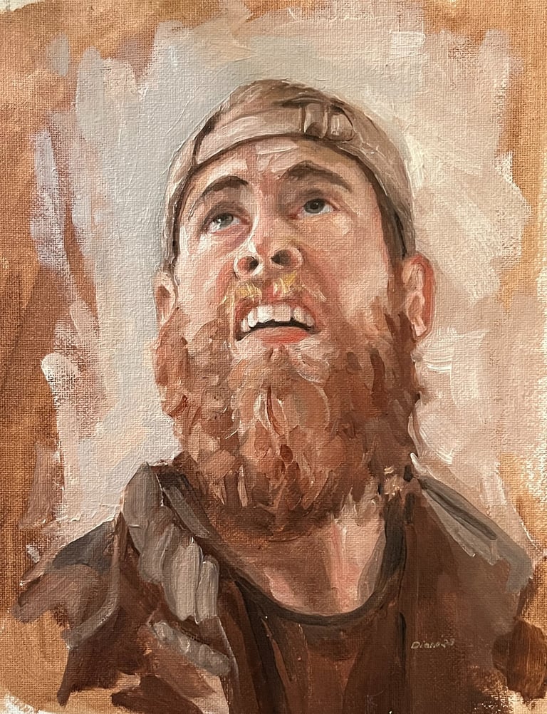 OIl paint on canvas panel