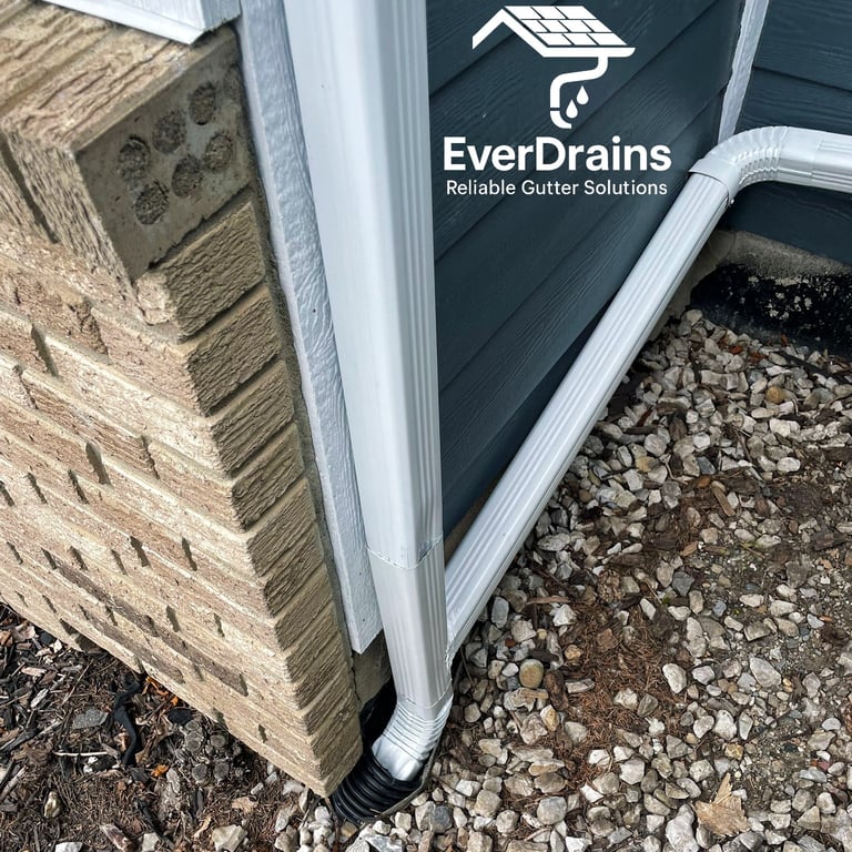 eamless aluminum gutter installation for residential homes