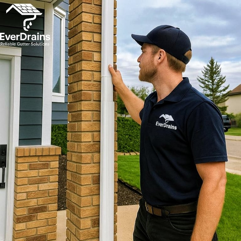 Professional gutter installation service in [calgary] – EverDrains Reliable Gutter Solutions