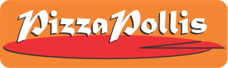 PizzaPollis Pizza, Chicken and Potatoes logo