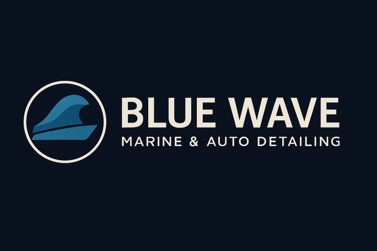 Blue Wave Marine + Auto Detailing logo
