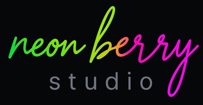 neon berry studio logo