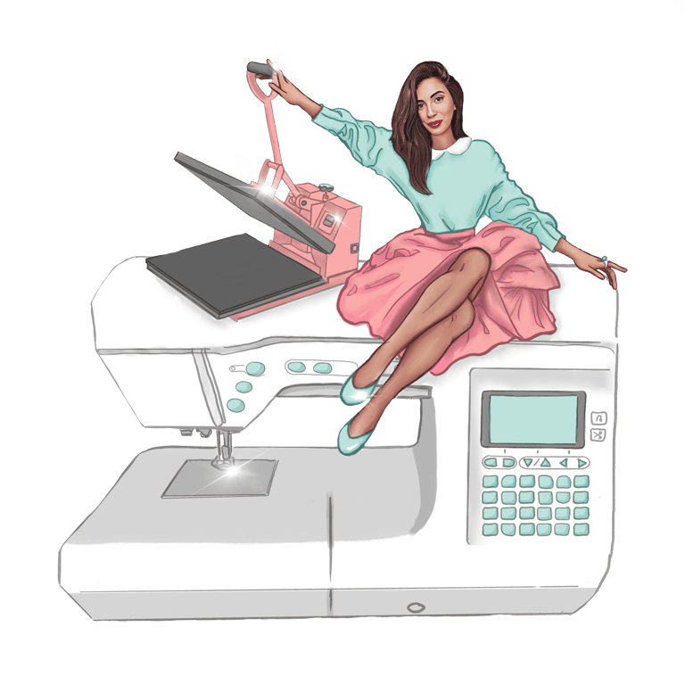 Sew Press Create logo