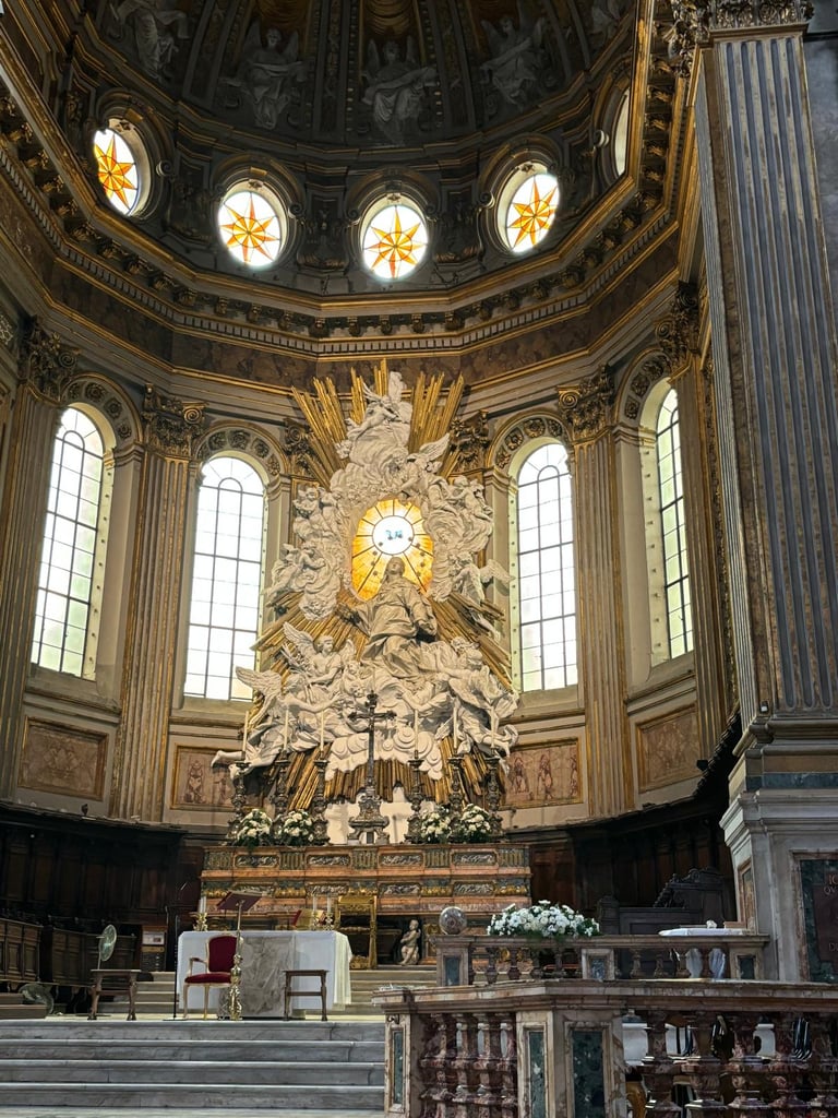 Interior de Iglesia en Italia