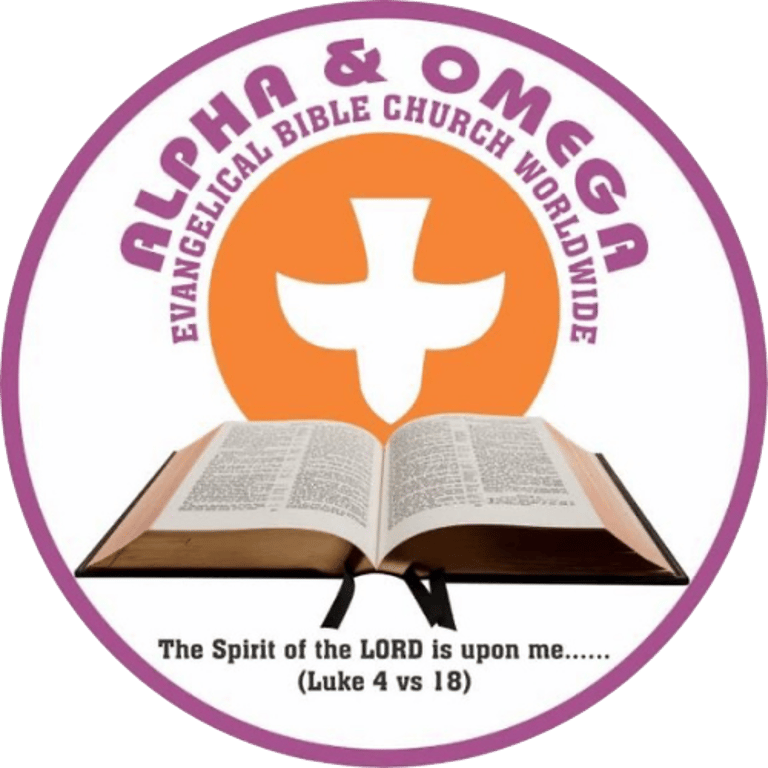 Alpha and Omega Evangelical bible church logo