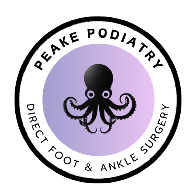 PEAKE PODIATRY logo