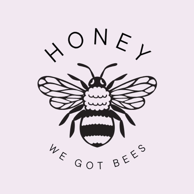 Honey We Got Bees logo
