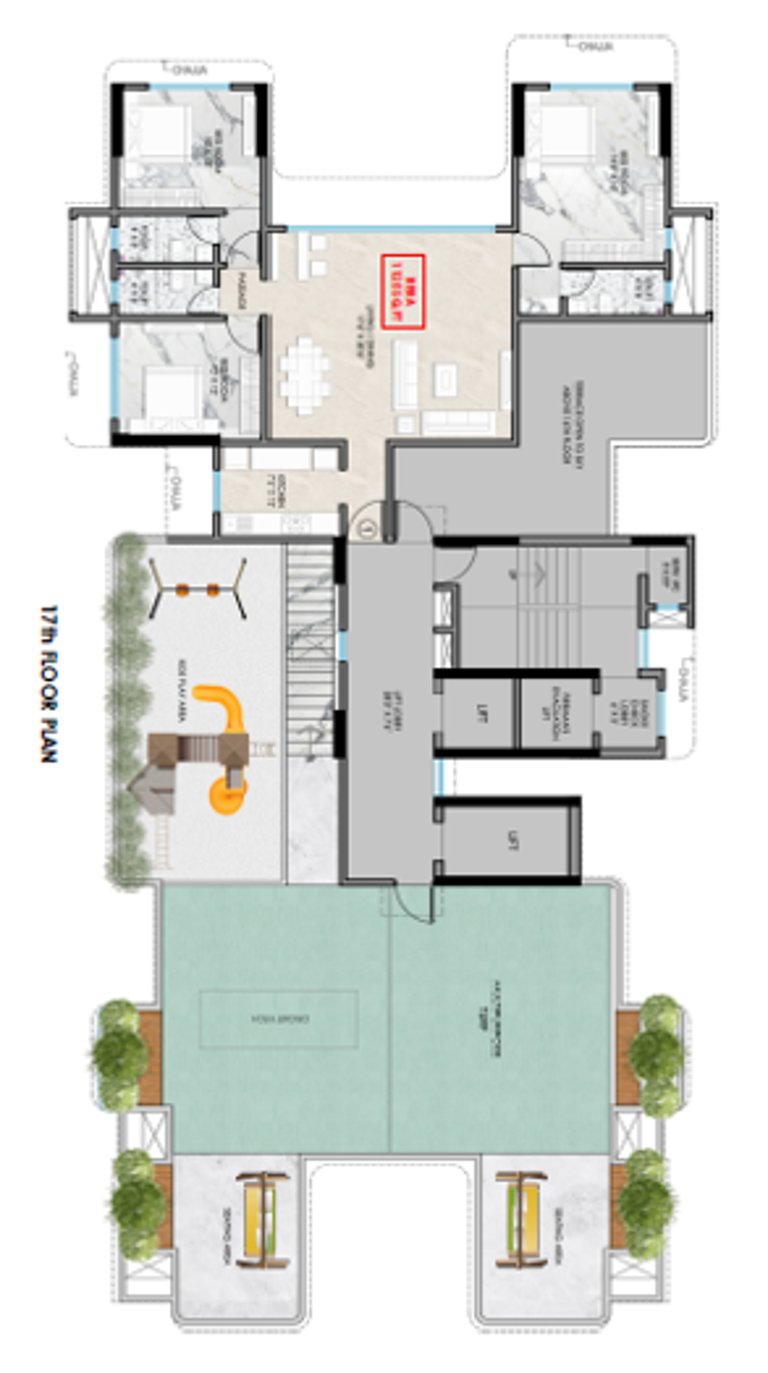 Floor Plan Aditya Breeze, Near Zudio, Opp Infinity Mall, Navy Colony, Kanchpada,, Malad West
