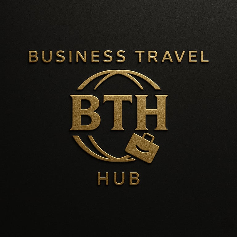 BUSINESS TRAVEL HUB logo
