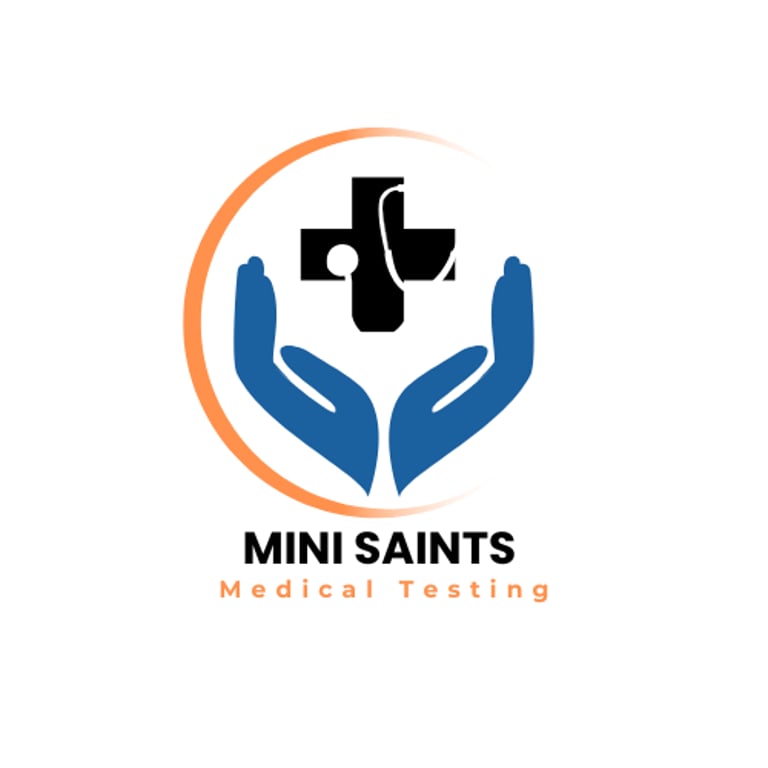 Mini Saints Medical Testing logo