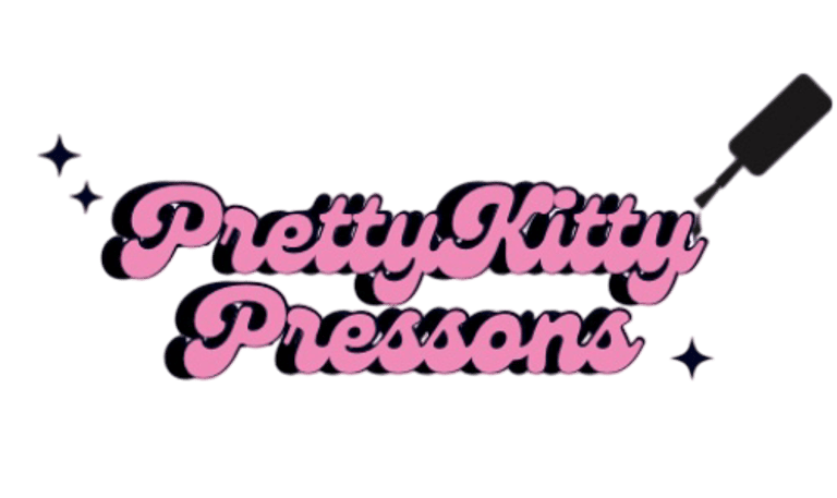 Pretty kitty presson nails logo