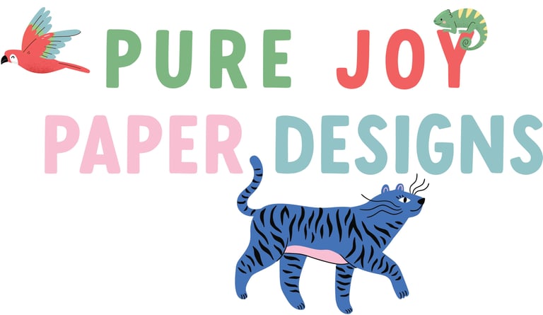 Pure Joy Paper Designs logo