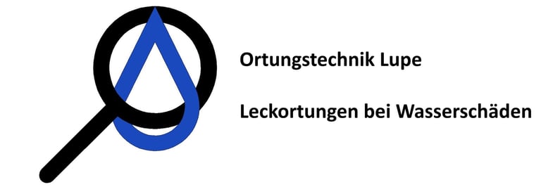 Ortungstechnik Lupe - Leckortungen bei Wasserschäden logo