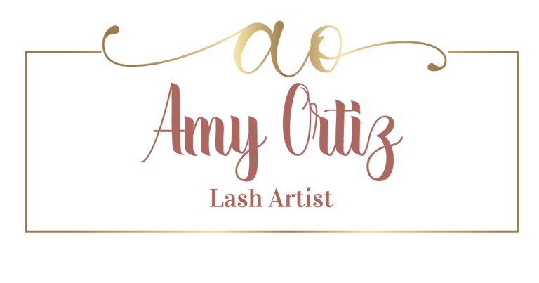 Amy Ortiz Lash Artist  logo